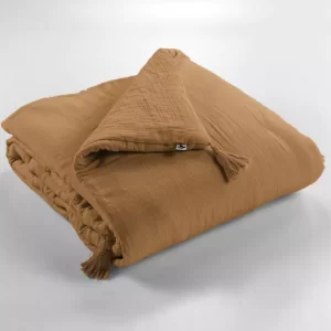 un beau bout de lit camel tout moelleux