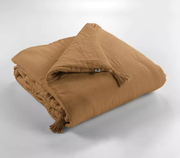 un beau bout de lit camel tout moelleux