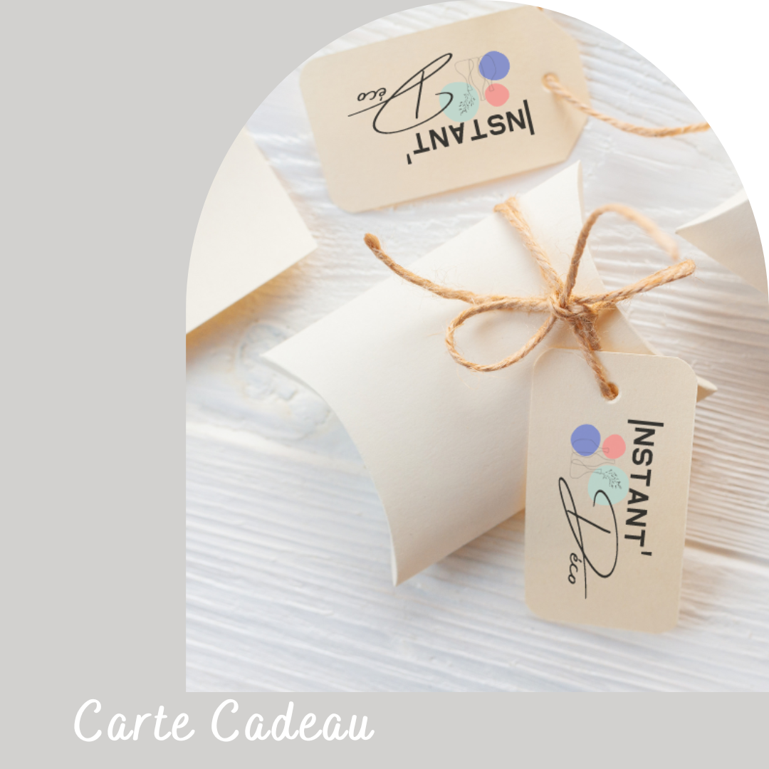 Peur de vous tromper? offrez une carte cadeau!