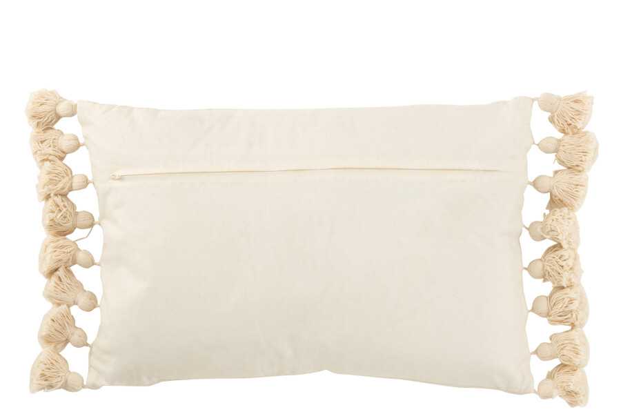 le coussin floches est déhoussable sur l'arrière