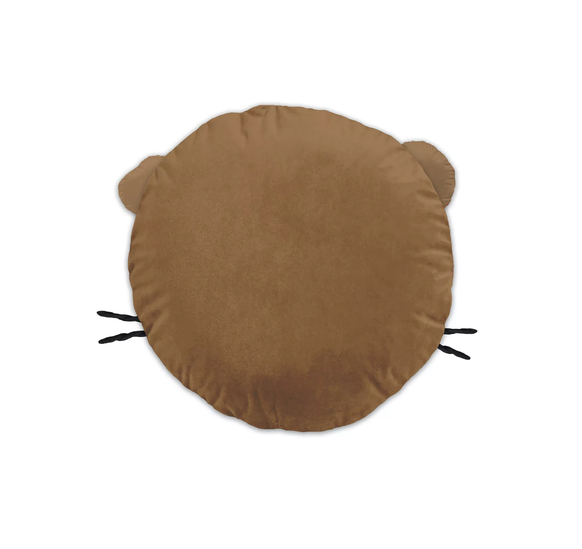 coussin tête de tigre verso