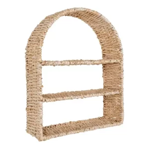 Jolie étagère en rotin pour une déco naturelle!