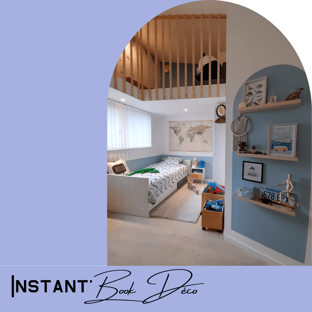 Instant'BookDéco est une prestation complète avec plans, visuels 3D et shopping list