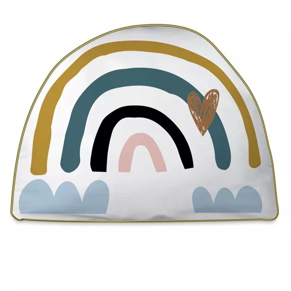 Coussin déhoussable Arc-en-ciel – Image 2
