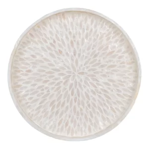 Zoom sur le motif formé par le capiz