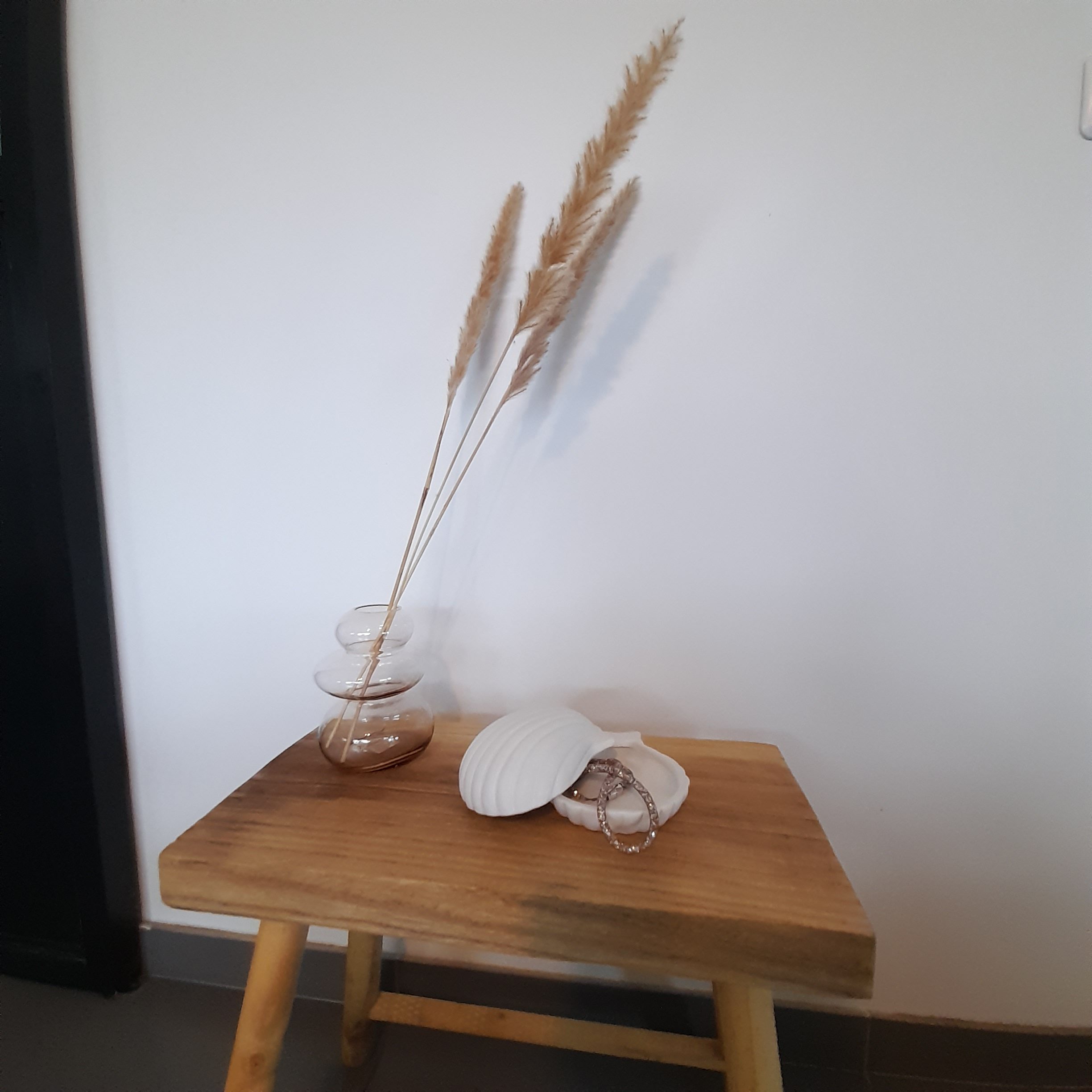 magnifique vase zen nude en verre